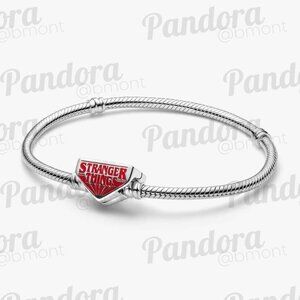 Pandora Stranger Things Clasp Snake Chain Bracelet
